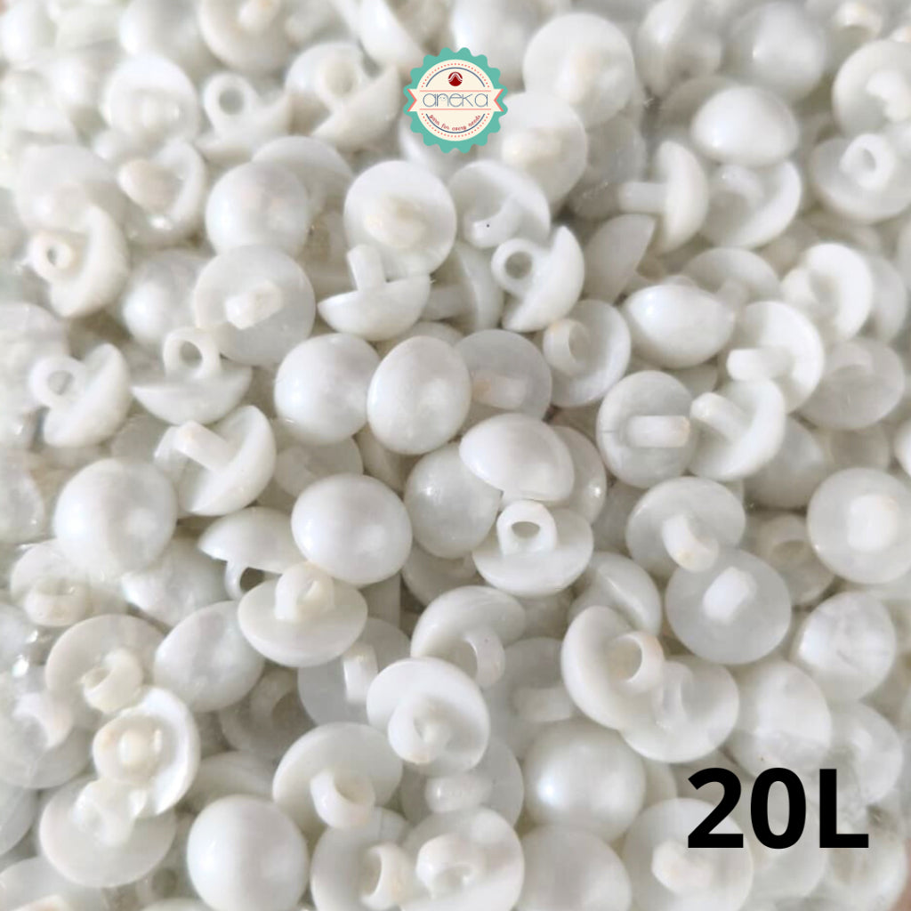 KATALOG - [1000 PCS] Kancing Baju Jamur / Mushroom Button
