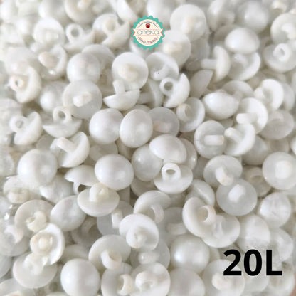KATALOG - [1000 PCS] Kancing Baju Jamur / Mushroom Button