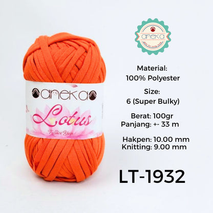KATALOG - Benang Rajut Lotus / TShirt / Kaos Yarn PART 2