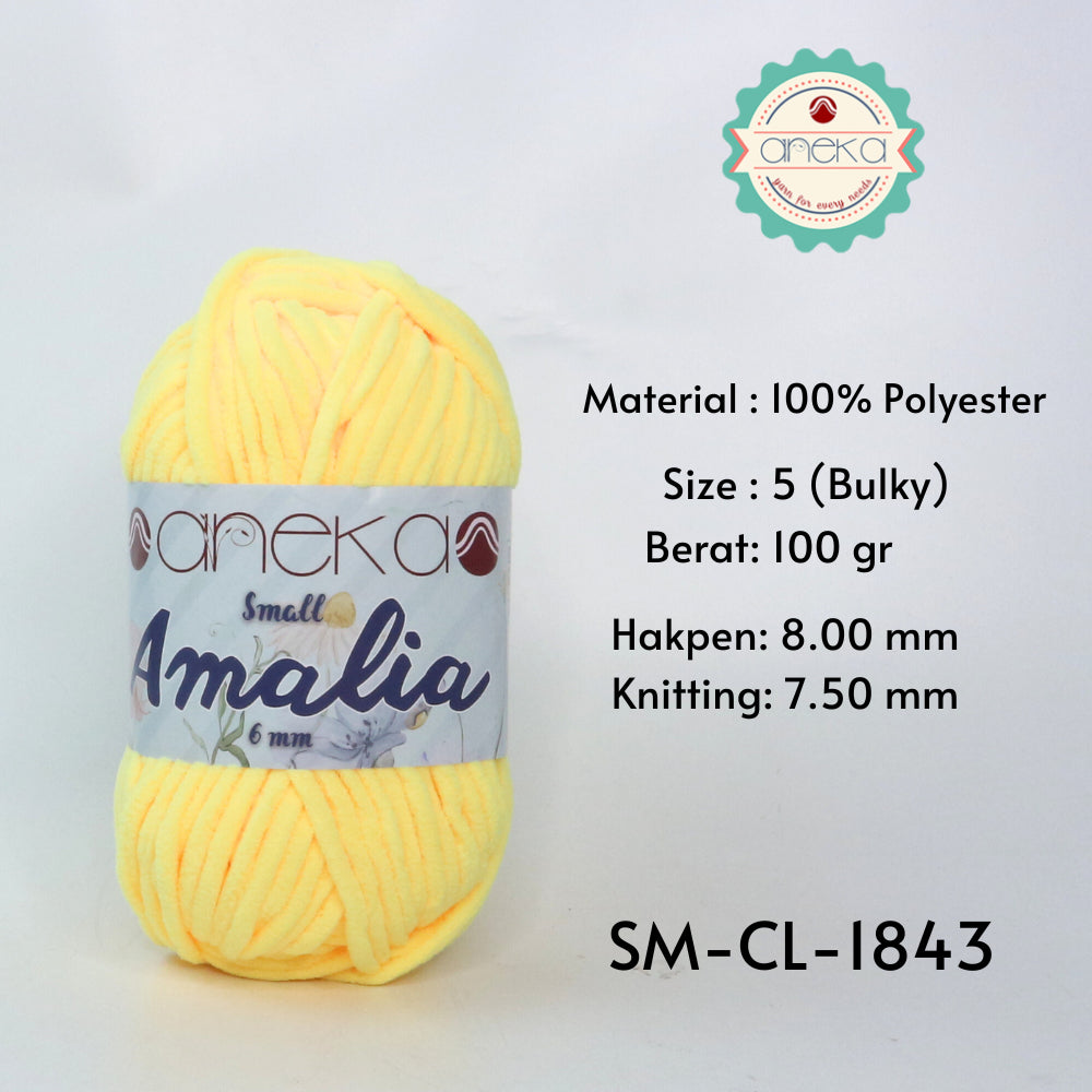 KATALOG - Benang Rajut Small Amalia / Chenille Crochet Knitting Yarn