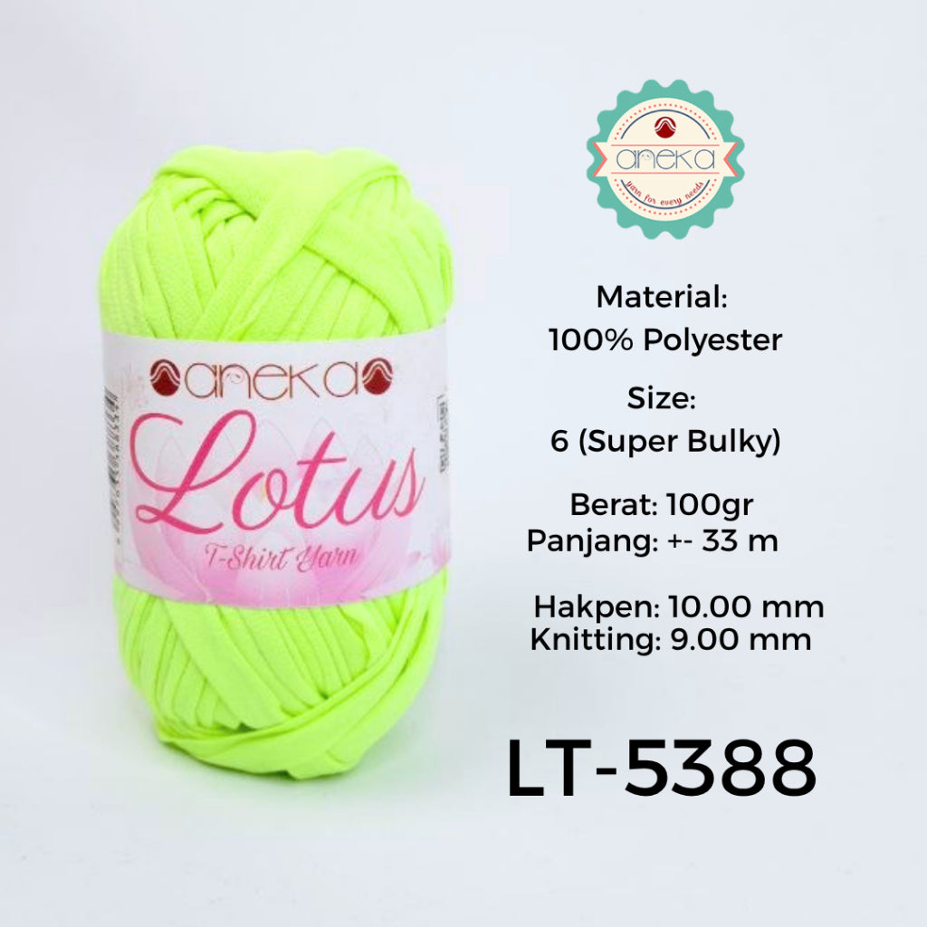 KATALOG - Benang Rajut Lotus / TShirt / Kaos Yarn Part 1