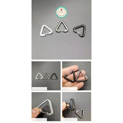 ANEKA -  [5PCS] Kait Segitiga / Triangle Carabiner Hook