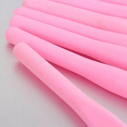 Hakpen Aluminum Soft Pink Plastic Handle - Set (Alu Crochet Hook Handle)