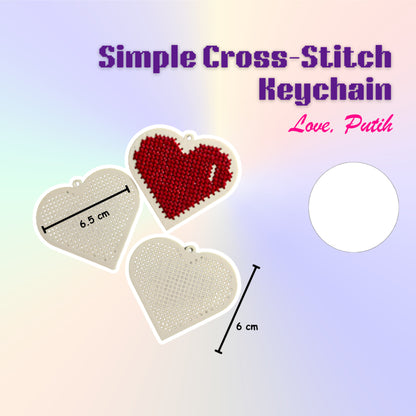 KATALOG -  [TANPA KEYCHAIN & BENANG] 3D Print Embroidery / Cross Stitch / Keychain / Menyulam / Sulam Tangan / Gantungan Kunci