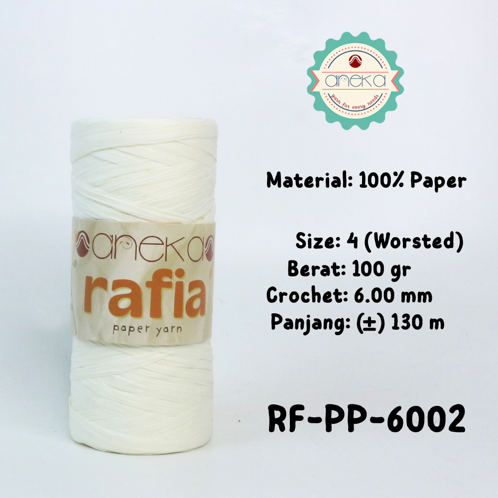 KATALOG - Benang Rajut Rafia / Raffia Paper Yarn