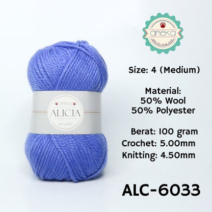 KATALOG - Benang Rajut Wool Alicia / Crochet Knitting Yarn - Part 1