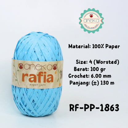 KATALOG - Benang Rajut Rafia / Raffia Paper Yarn