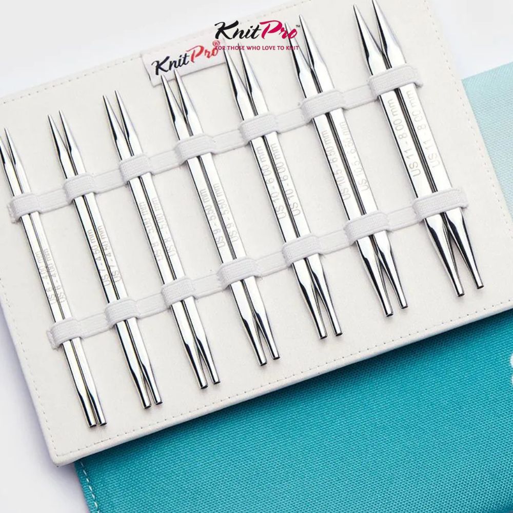 KnitPro - Nova Cubics Deluxe Knitting Interchangeable Circular Needles Set - 13cm (5”)