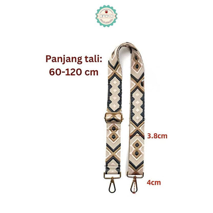 ANEKA - Tali Tas Motif Bahan Nilon / Shoulder / Sling  Bags / Crossbody /  Nylon Adjustable Extended Replacement