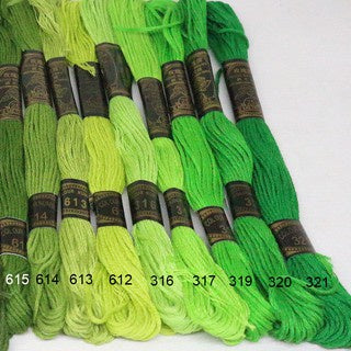 KATALOG - Benang Rajut Sulam / Embroidery Thread Merk Rose - SATUAN - Part 3