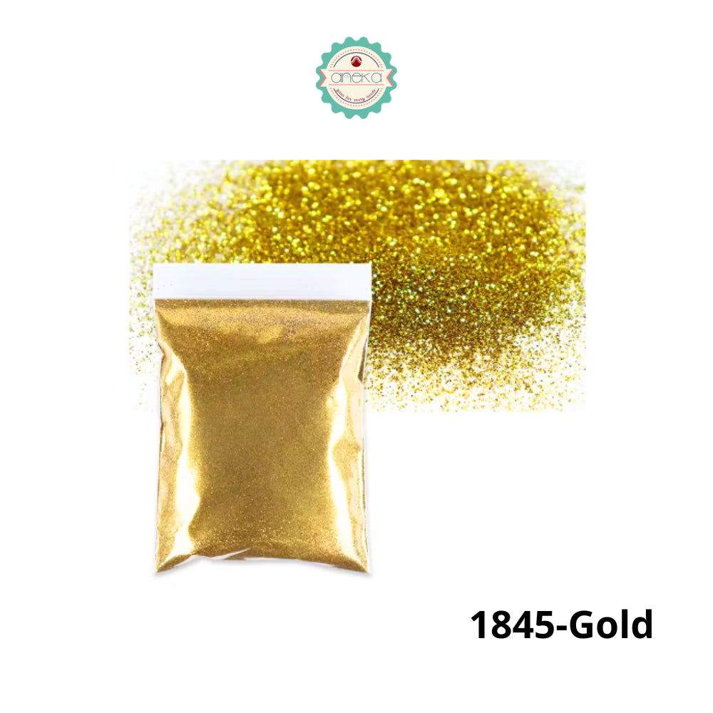 KATALOG -  [3 gram & 50 gram] Glitter Warna Bubuk Halus / Serbuk Kerajinan DIY / Powder