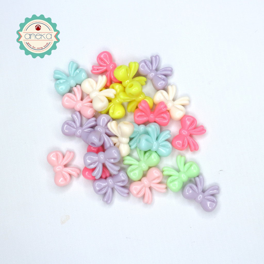 Mute Beads / DIY Craft Milk Pastel Motes - 20 GRAM