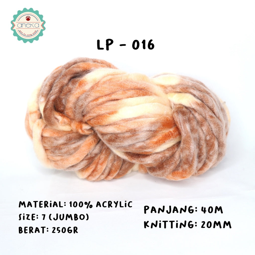 CATALOG - Extra Thick Sprayed Wool Yarn - LOOPY YARN MIX