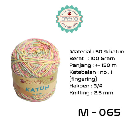 KATALOG -  Benang Rajut Katun Mambo / Cotton Mambo Yarn Catalog PART 2