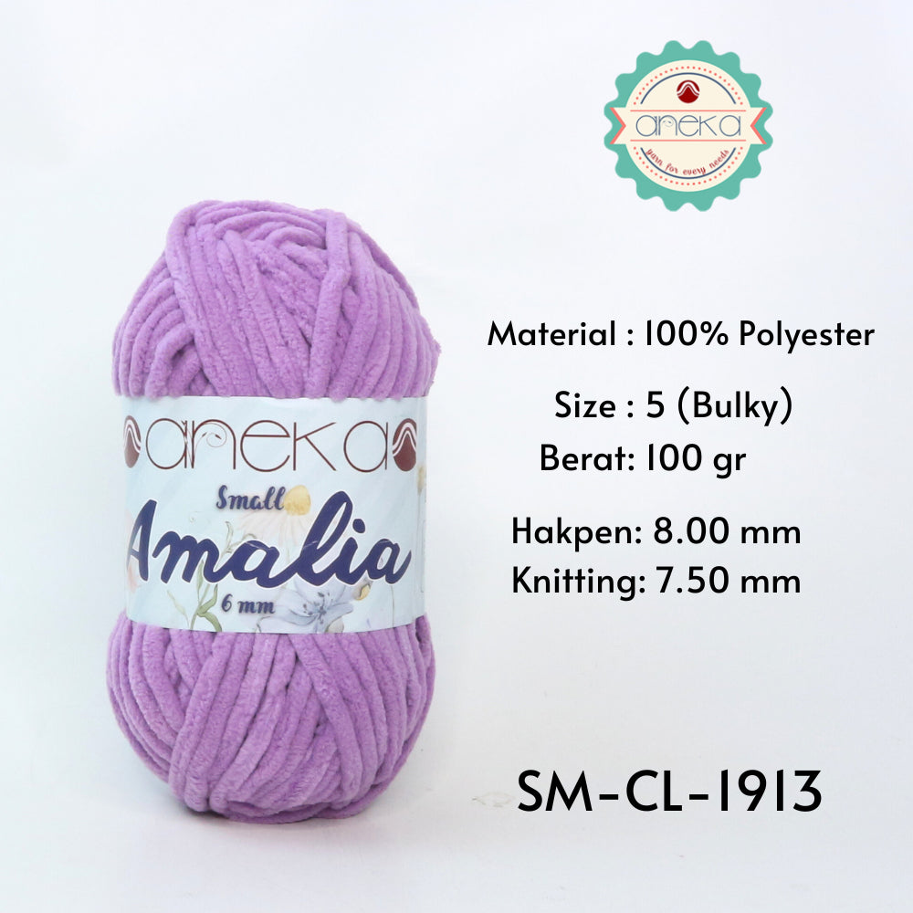 KATALOG - Benang Rajut Small Amalia / Chenille Crochet Knitting Yarn