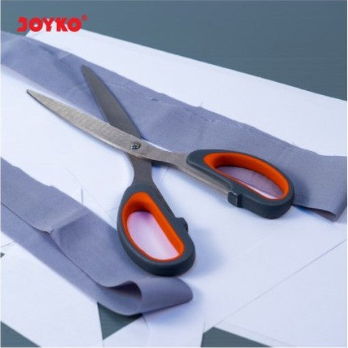 Joyko Scissors Soft Grip / Gunting Pegangan Lembut Ukuran Sedang SC-838SG