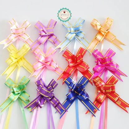 KATALOG - [10 PCS] Pita Tarik Hadiah Kado /  Pull Bow Knot Gift Ribbons