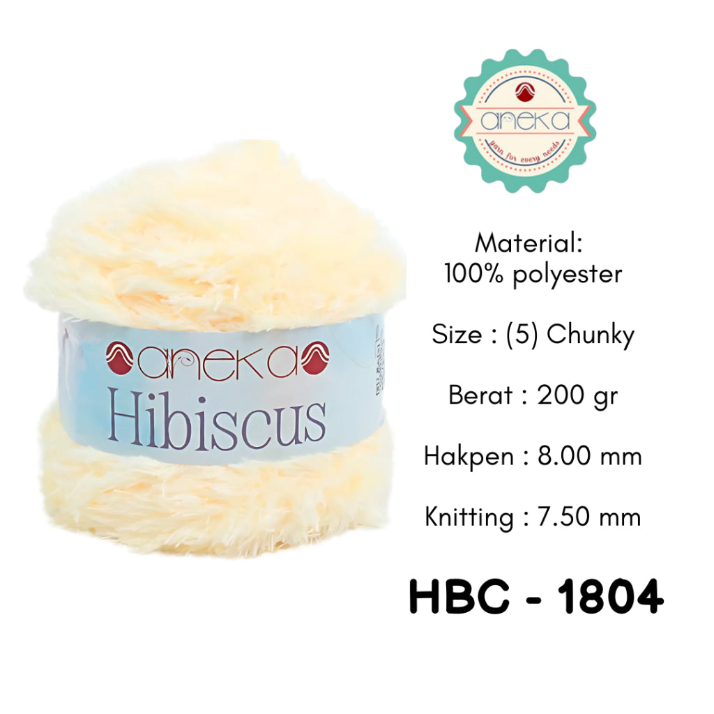 KATALOG - Benang Rajut Hibiscus / Eyelash Coral Mink Feather Crochet Knitting Yarn