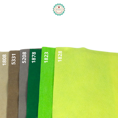 KATALOG - [Lembaran] Kain Felt Polyester Import / Laken / Flanel Fabric High Quality