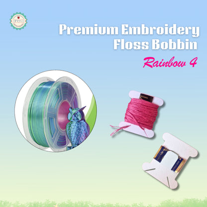 ANEKA - [10PCS] 3D Print Bobbin Card / Papan Benang Jahit Rajut