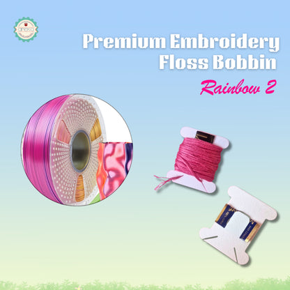 ANEKA - [10PCS] 3D Print Bobbin Card / Papan Benang Jahit Rajut