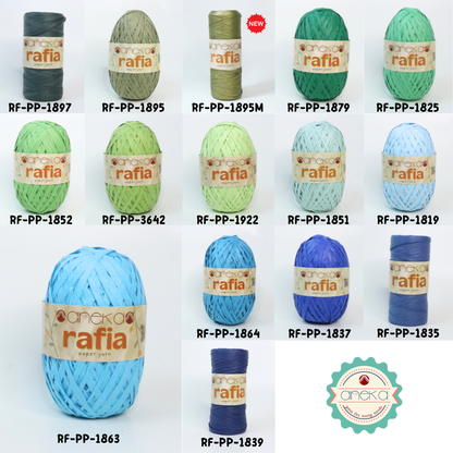 KATALOG - Benang Rajut Rafia / Raffia Paper Yarn