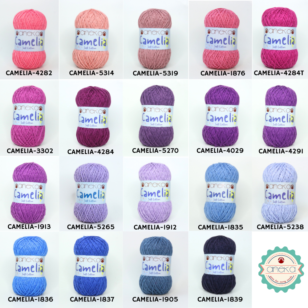 KATALOG - Benang Rajut Camelia / Soft Cotton - Part 1