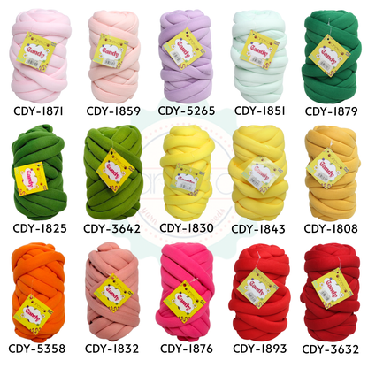 KATALOG - Benang Rajut Candy / Chunky Yarn