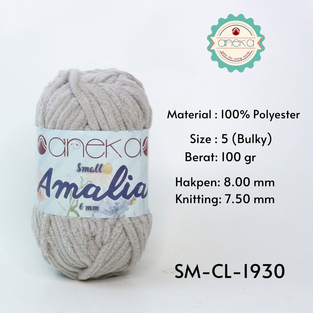 KATALOG - Benang Rajut Small Amalia / Chenille Crochet Knitting Yarn