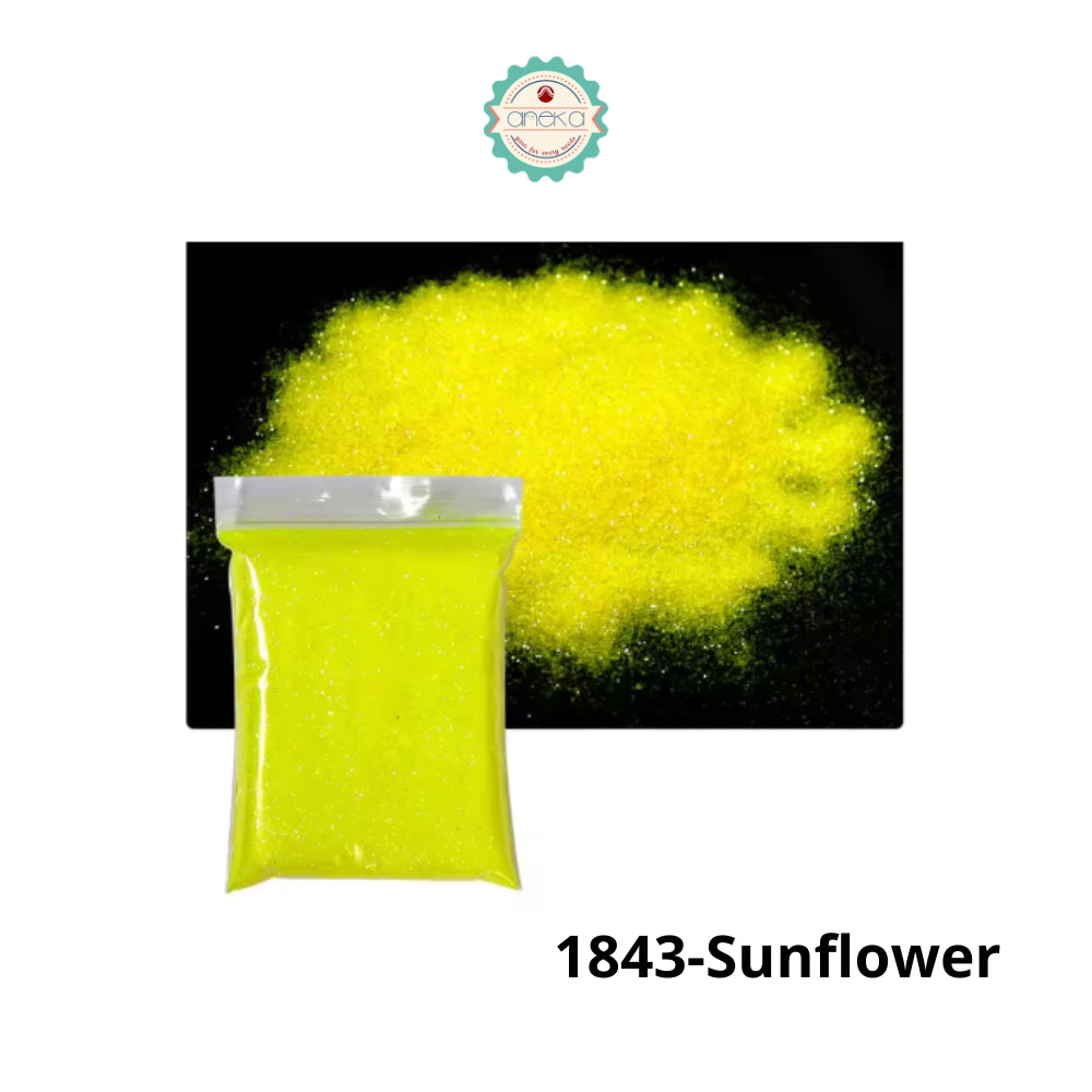 KATALOG - [50 gram] Glitter Warna Bubuk Halus / Serbuk Kerajinan DIY