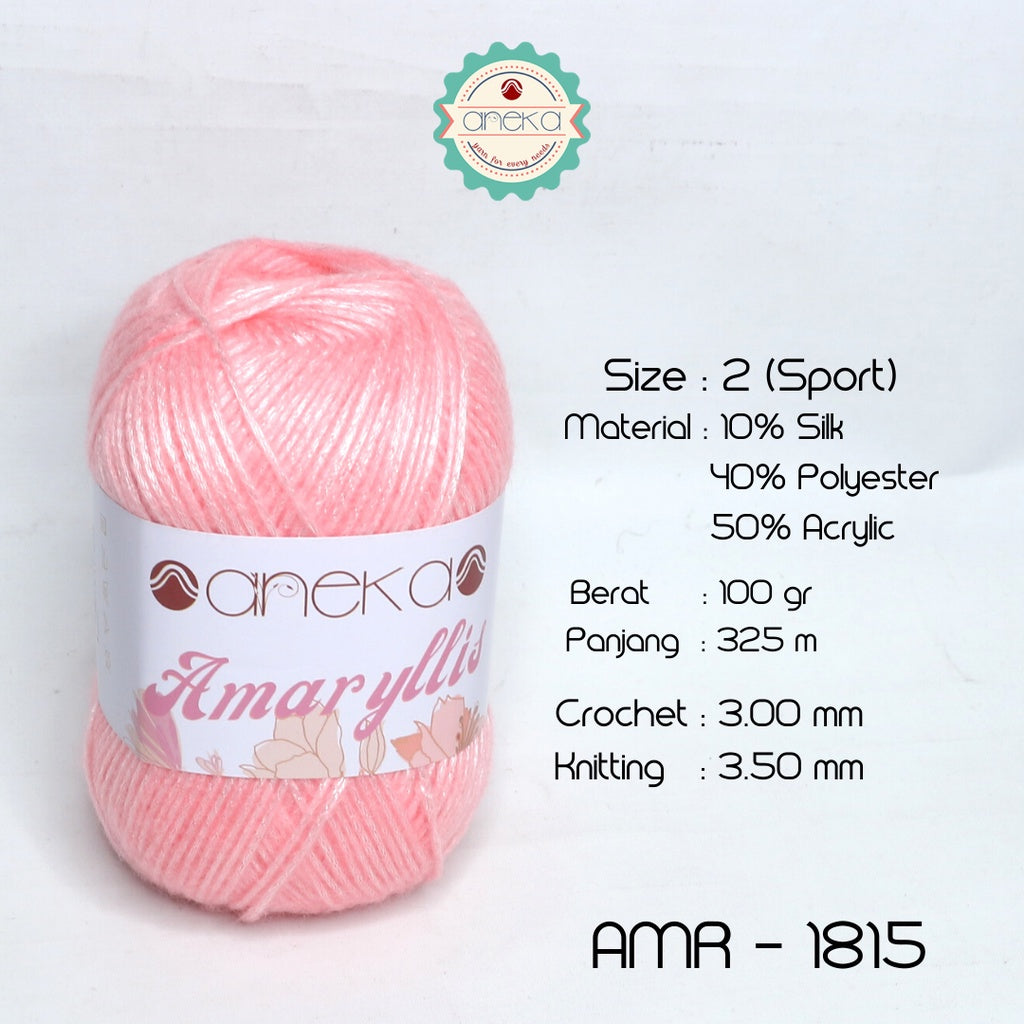 KATALOG - Amaryllis Yarn / Benang Rajut Amaryllis / Amarilis Silk Cotton