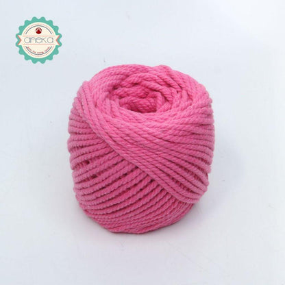 KATALOG - [100gr - 2mm] Benang Tali Katun Makrame Warna / Macrame Cotton Rope