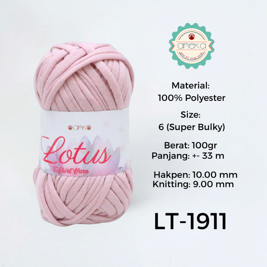 KATALOG - Benang Rajut Lotus / TShirt / Kaos Yarn PART 2