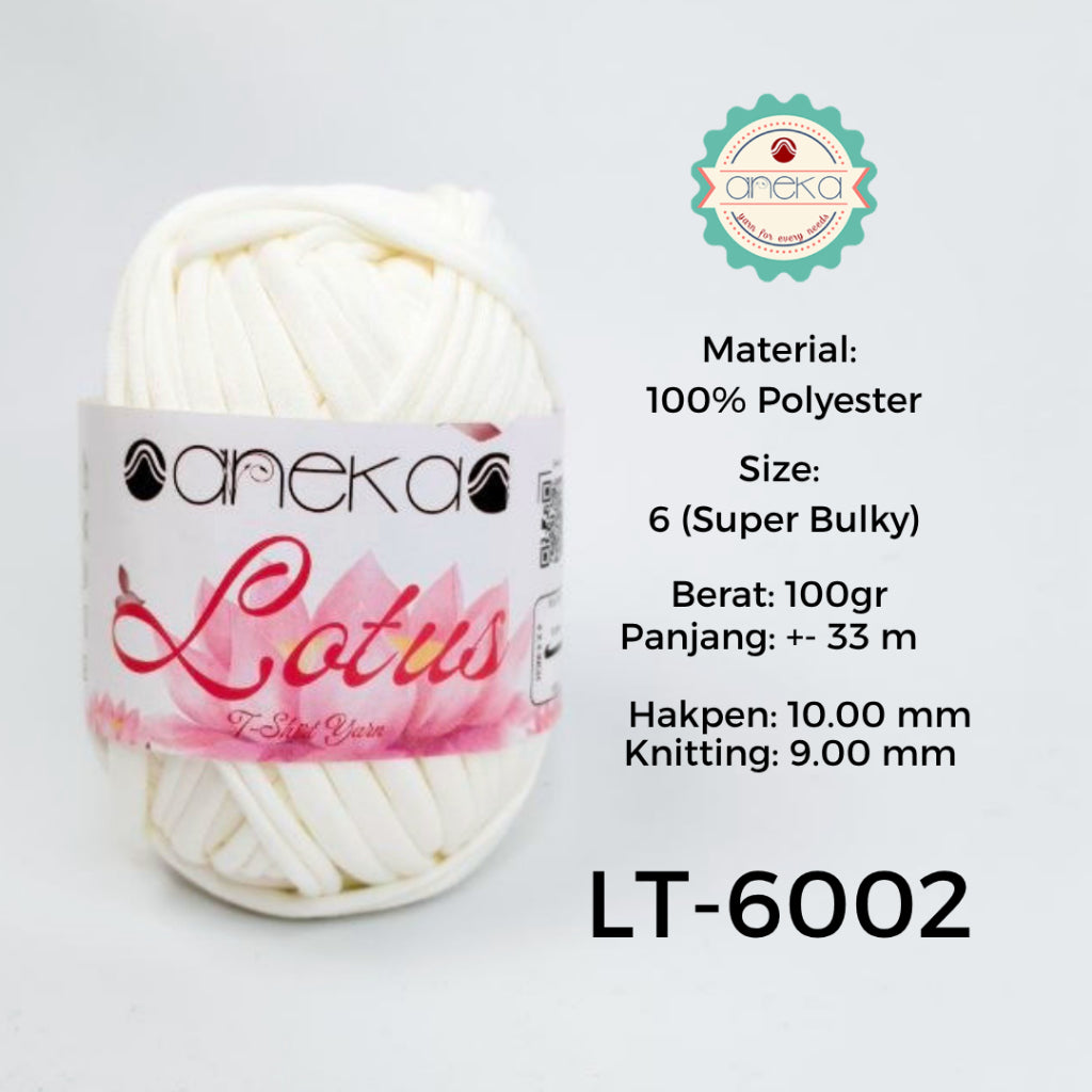 KATALOG - Benang Rajut Lotus / TShirt / Kaos Yarn PART 2