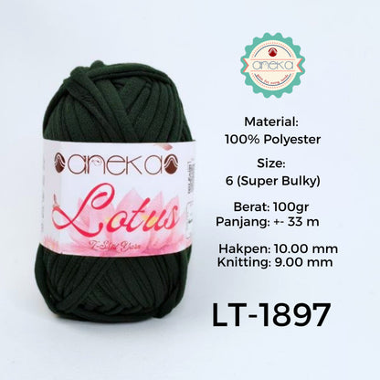 KATALOG - Benang Rajut Lotus / TShirt / Kaos Yarn Part 1