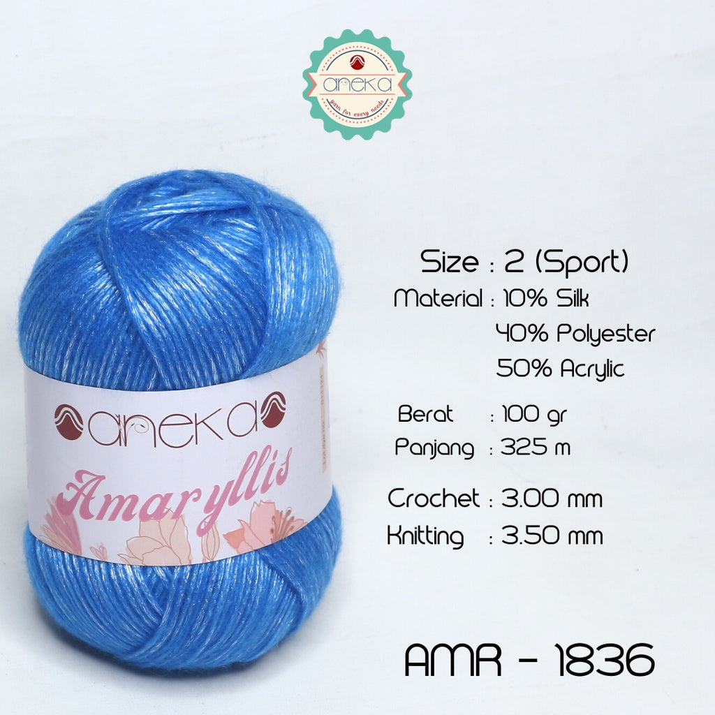 KATALOG - Amaryllis Yarn / Benang Rajut Amaryllis / Amarilis Silk Cotton