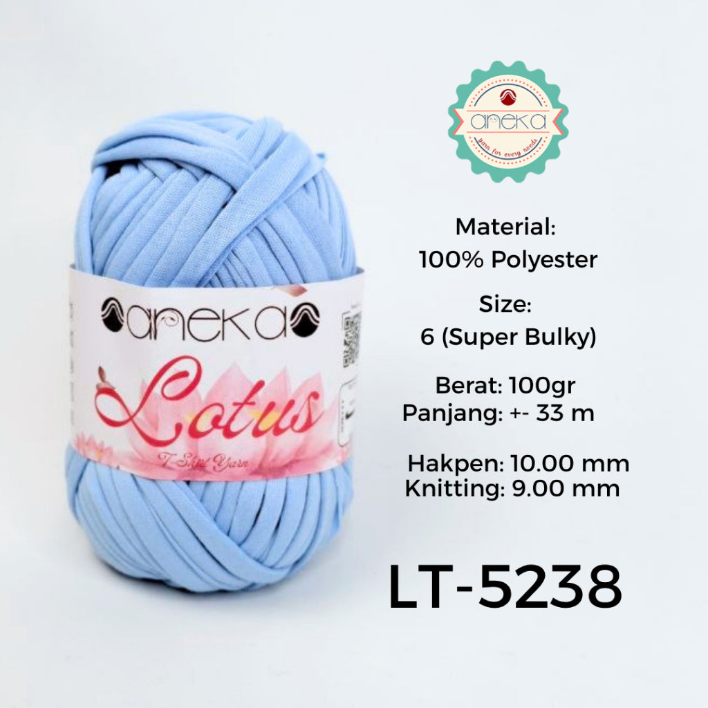 KATALOG - Benang Rajut Lotus / TShirt / Kaos Yarn PART 2