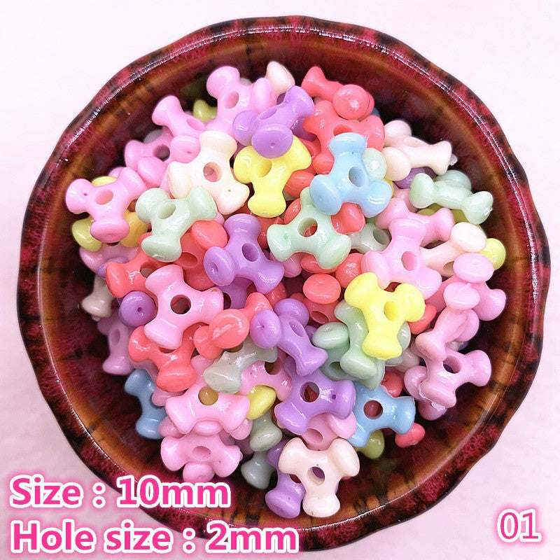 Mute Beads / DIY Craft Milk Pastel Motes - 20 GRAM
