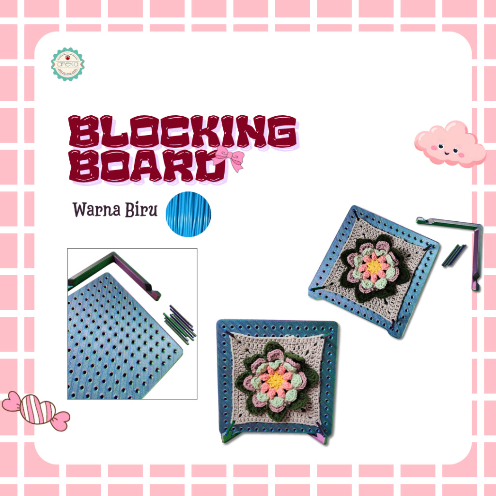 KATALOG - [PRE-ORDER] 3D Print Peralatan Rajut / Kerajinan / Yarn Spinner / Blocking Board / Crafting Tools DIY