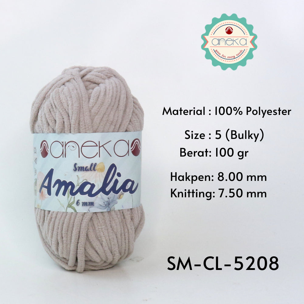 KATALOG - Benang Rajut Small Amalia / Chenille Crochet Knitting Yarn