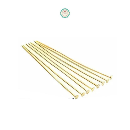 ANEKA - [17gr / +-100PCS] Paku T  Ujung Mati Headpin /  Flat Pins Jewellery Making