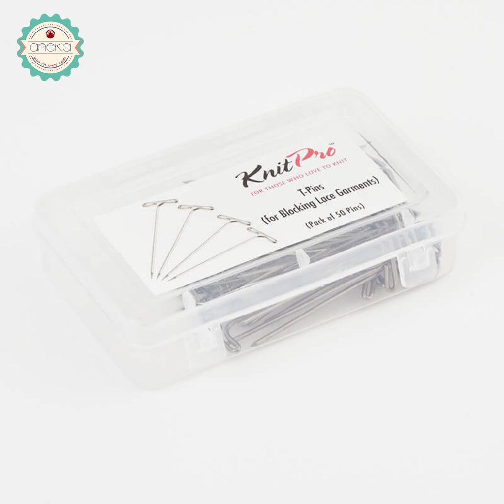 KnitPro - T - Pins (Pack Of 50 Pins)