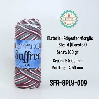 KATALOG - Benang Rajut Saffron 8 Ply / Crochet Knitting Yarn - Part 3