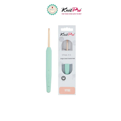 KNITPRO - Vybe Single Ended Crochet Hooks / Alat Rajut Hakpen