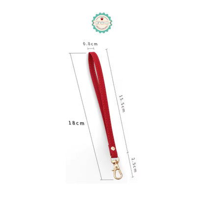 KATALOG - Phone Strap Kulit / Tas / Dompet / PU Leather Wrist Band Phone Lanyard for Cellphone Case Wallet Bag
