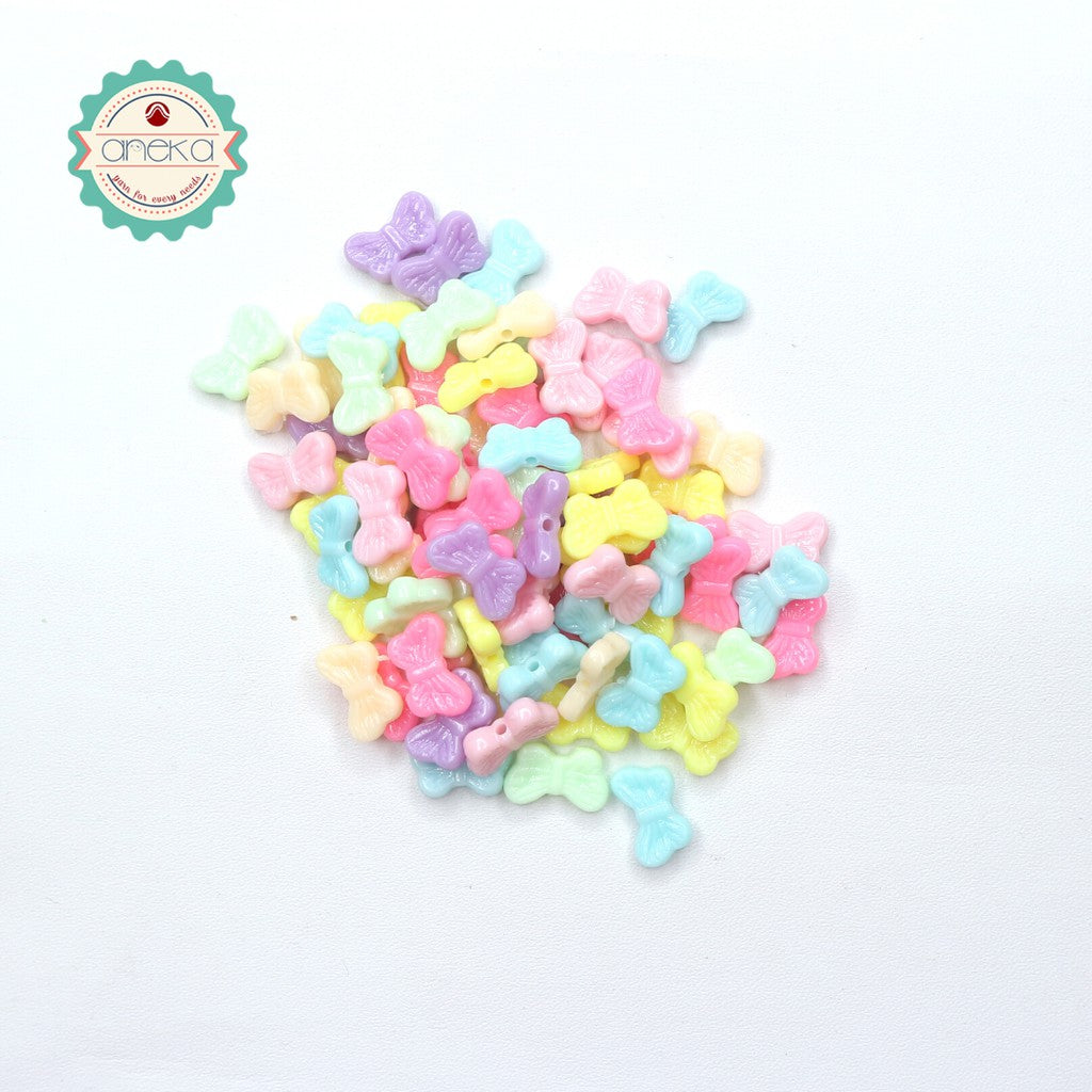 Mute Beads / DIY Craft Milk Pastel Motes - 20 GRAM