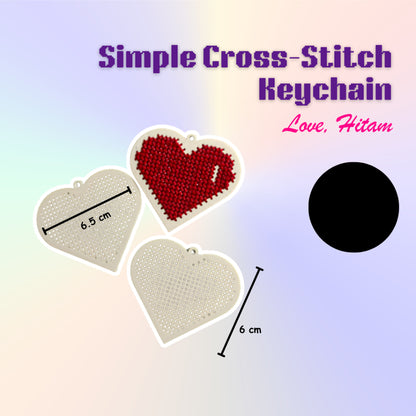KATALOG -  [TANPA KEYCHAIN & BENANG] 3D Print Embroidery / Cross Stitch / Keychain / Menyulam / Sulam Tangan / Gantungan Kunci
