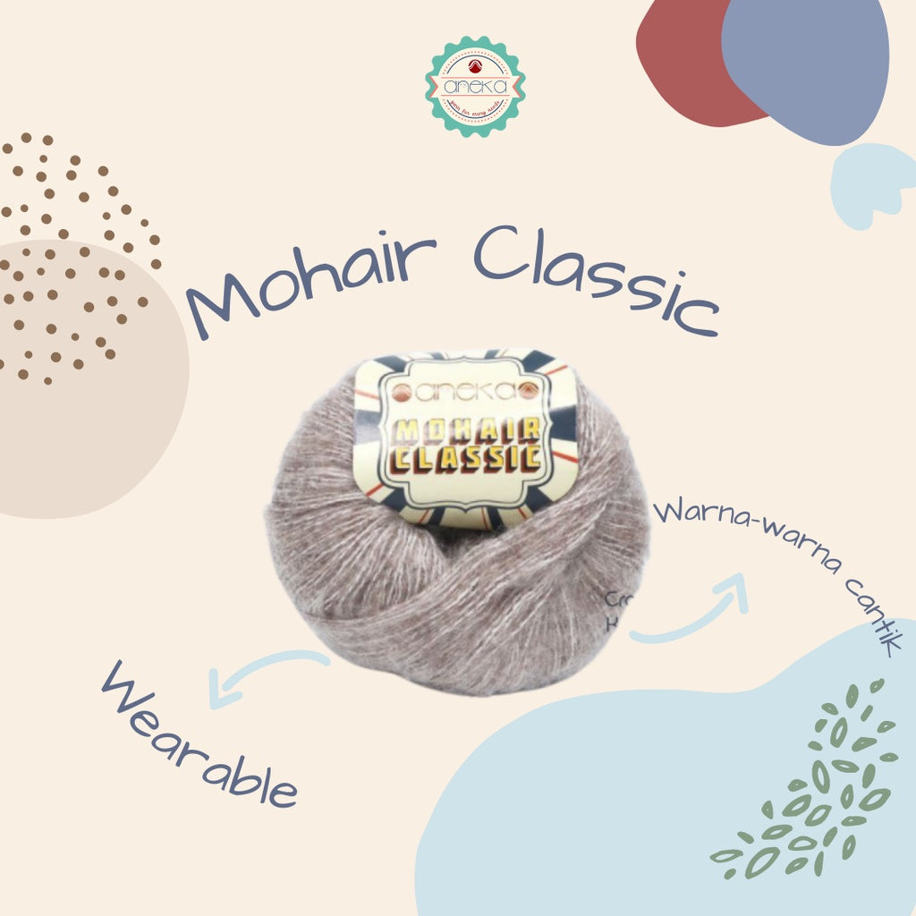 KATALOG - Benang Rajut Katun Mohair Classic / Mohair Polos / Benang Angora PART 1