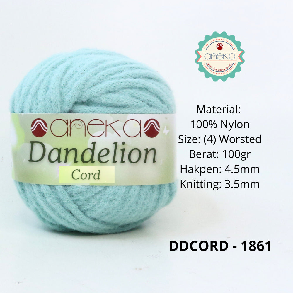 KATALOG - Benang Rajut Dandelion Cord / Crochet Knitting Cord Yarn