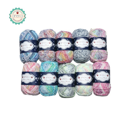 DIY Amigurumi Little Caterpillar Starter Kit / Hampers Complete Beginner Knitting Package Sakura Batik